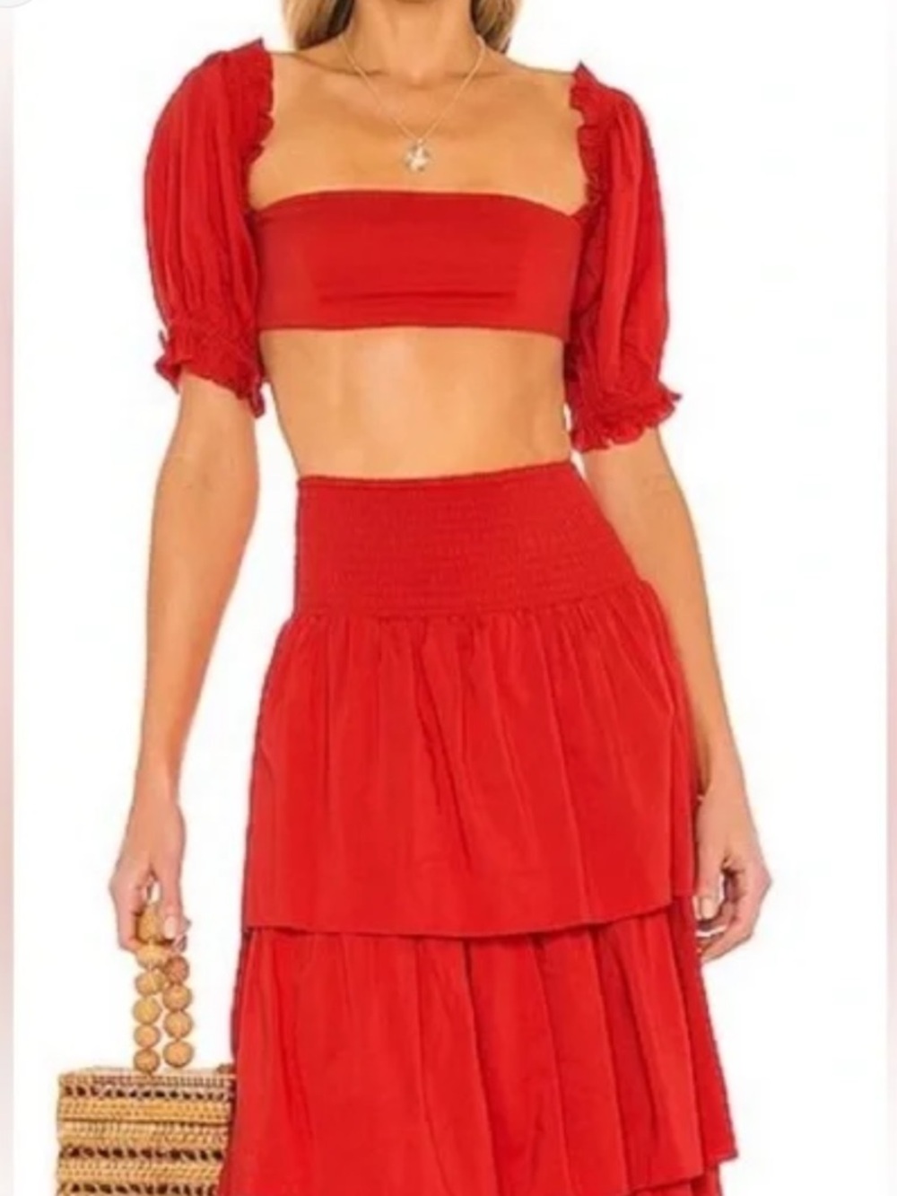 WeWoreWhat Skirt and Top Set